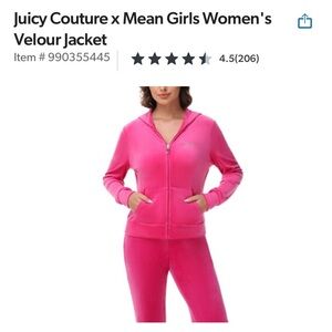 Juicy Couture x Mean Girls Women's Velour Jacket